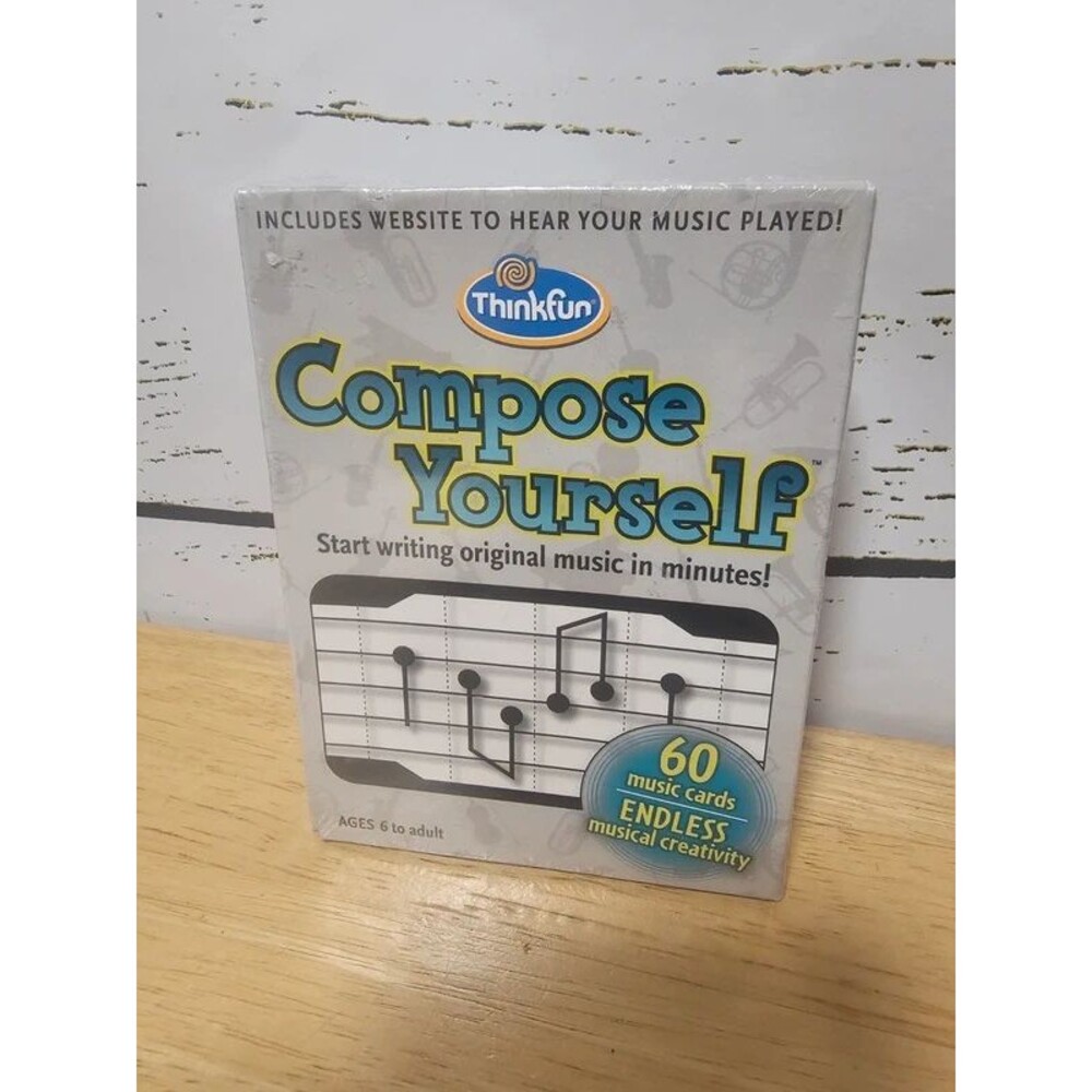 ThinkFun Compose Yourself Music Card Game New Sealed